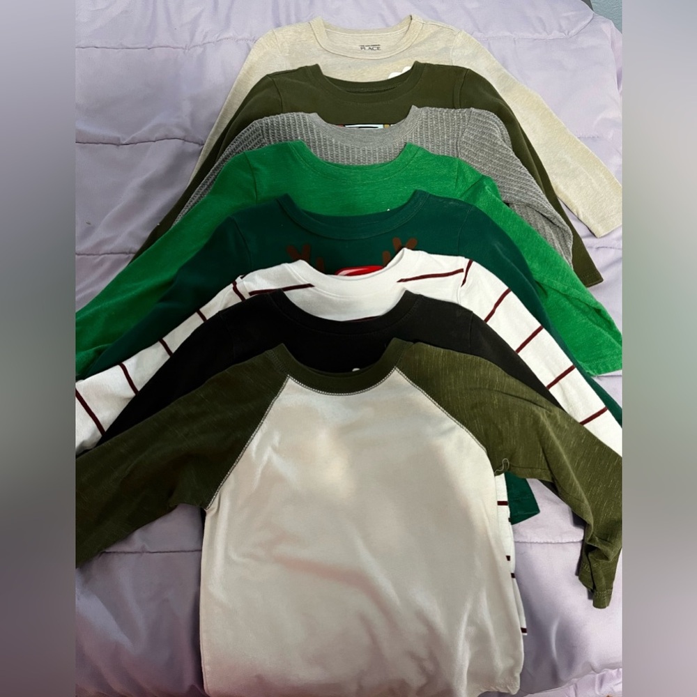 Boys long sleeve lot 3t